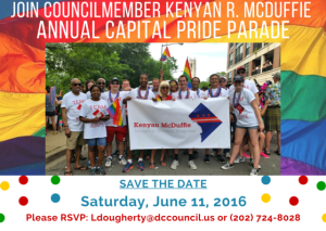Ward 5 Annual Capital Pride Parade
