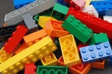 Assorted LEGO bricks