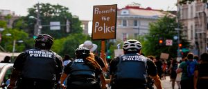 Prosecute the Police protestors