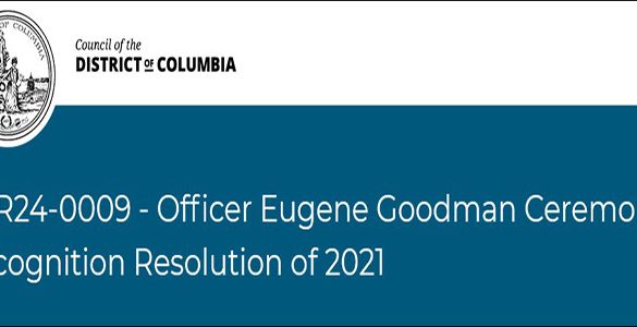 CER24-0009 Officer Eugene Goodman Ceremonial Recognition