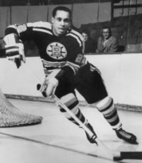 Willie O'Ree Skating as Player