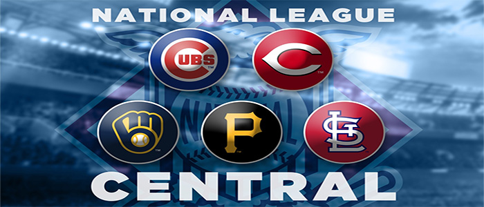 Major League Baseball NL Central Logos