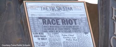 Tulsa Star Headline of June 1, 1921 Tulsa Race Riot